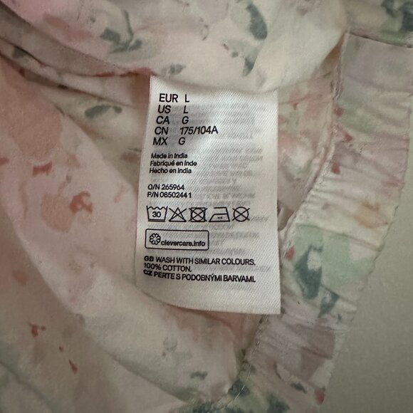 Cotton Floral Blouse - Picture 4 of 4